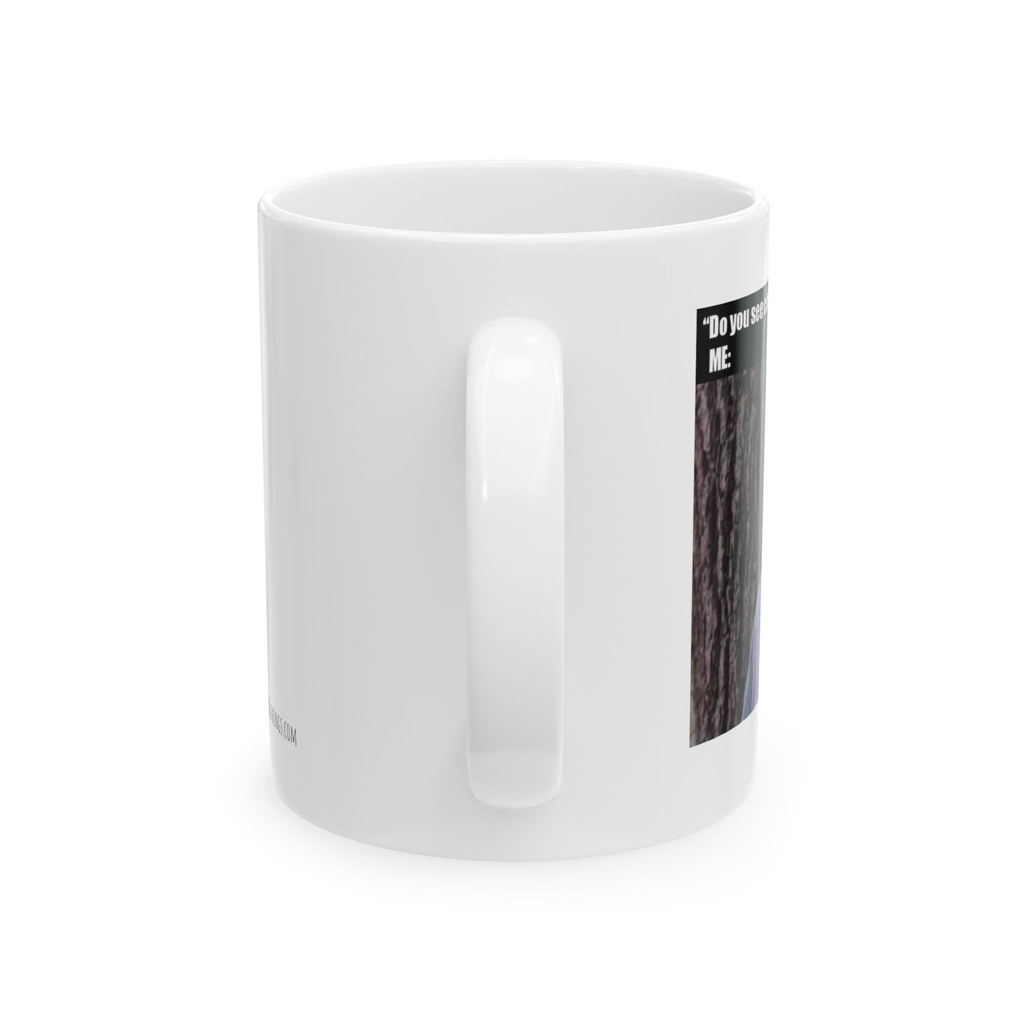 8 am Ceramic Mug 11oz