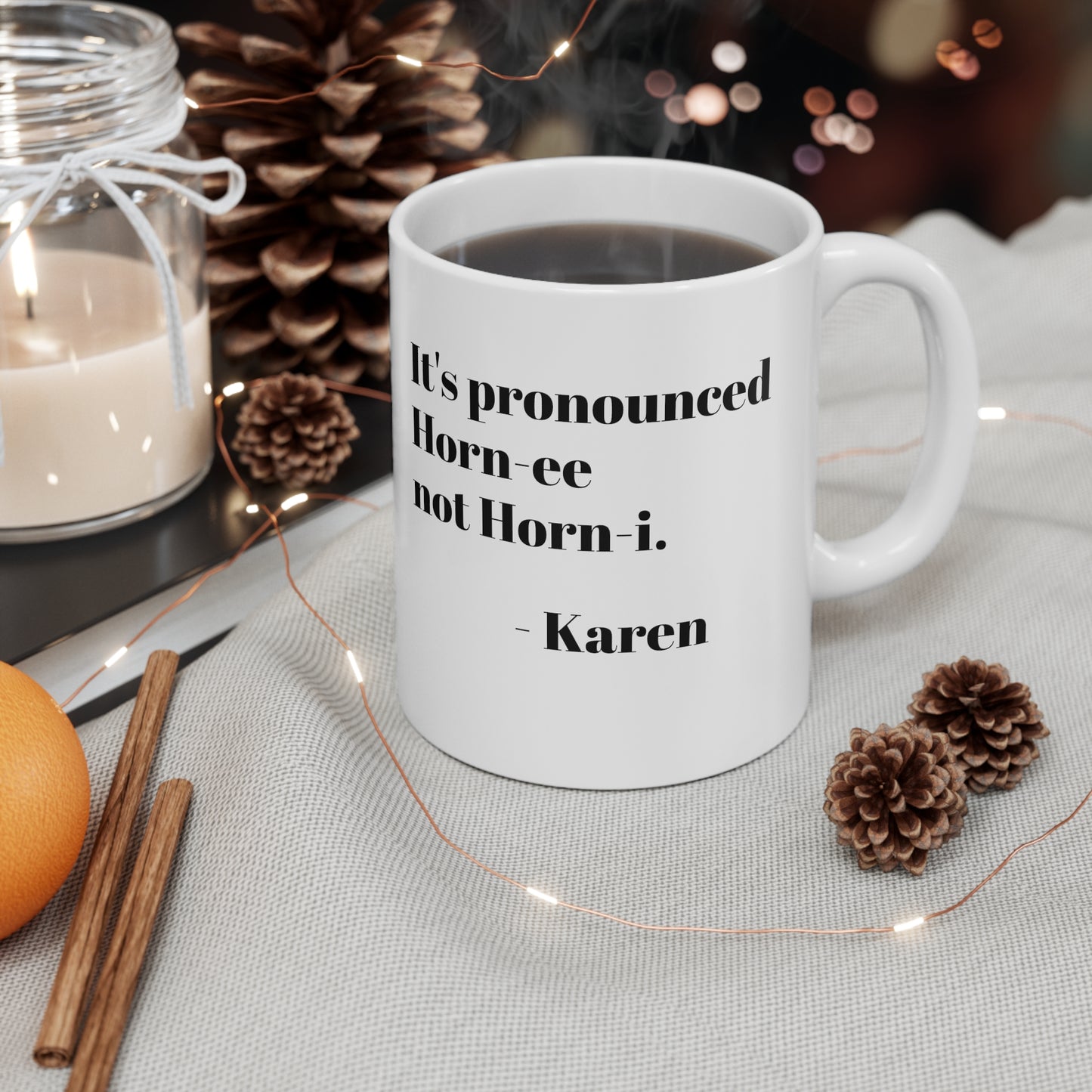 Karen Horney Ceramic Mug 11oz