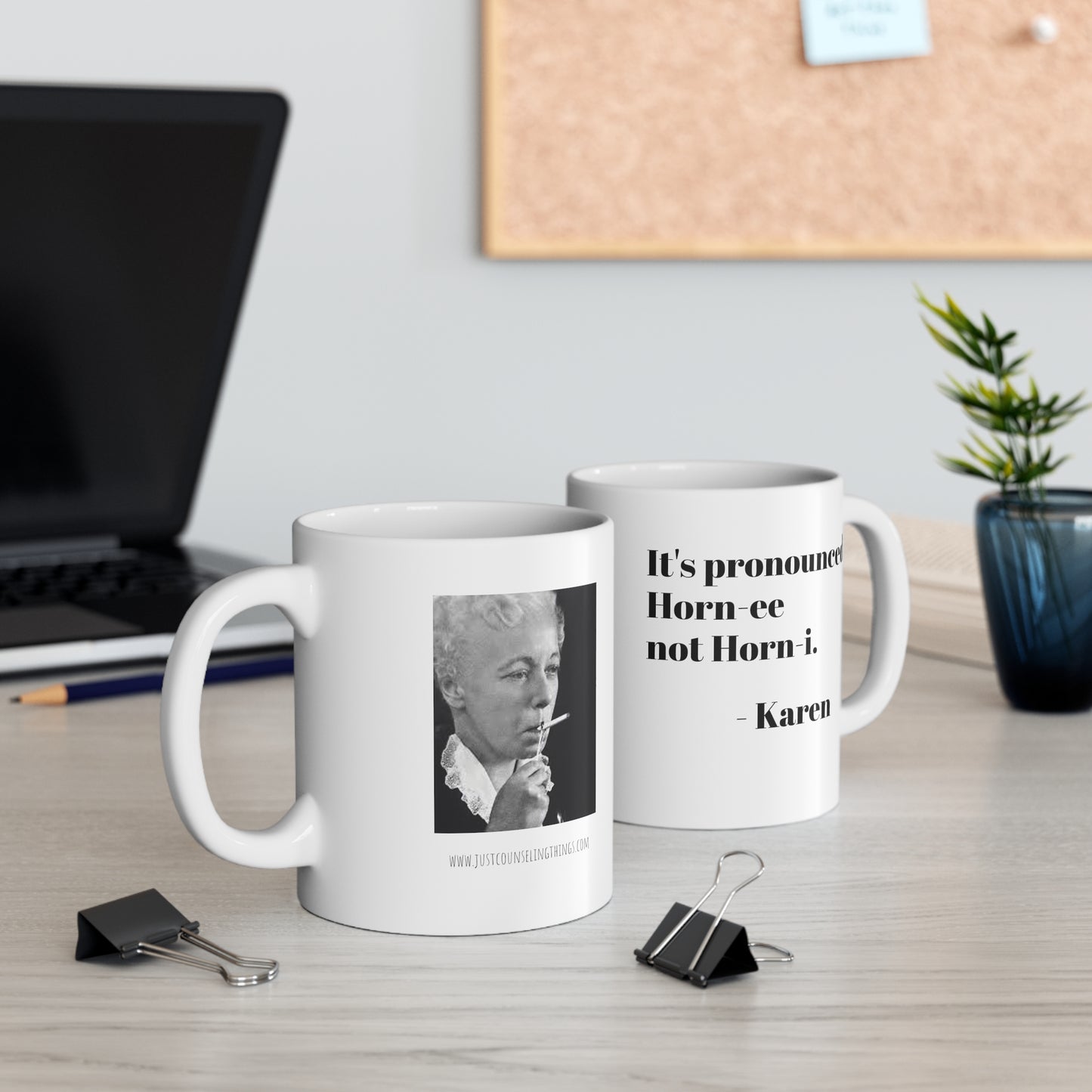 Karen Horney Ceramic Mug 11oz