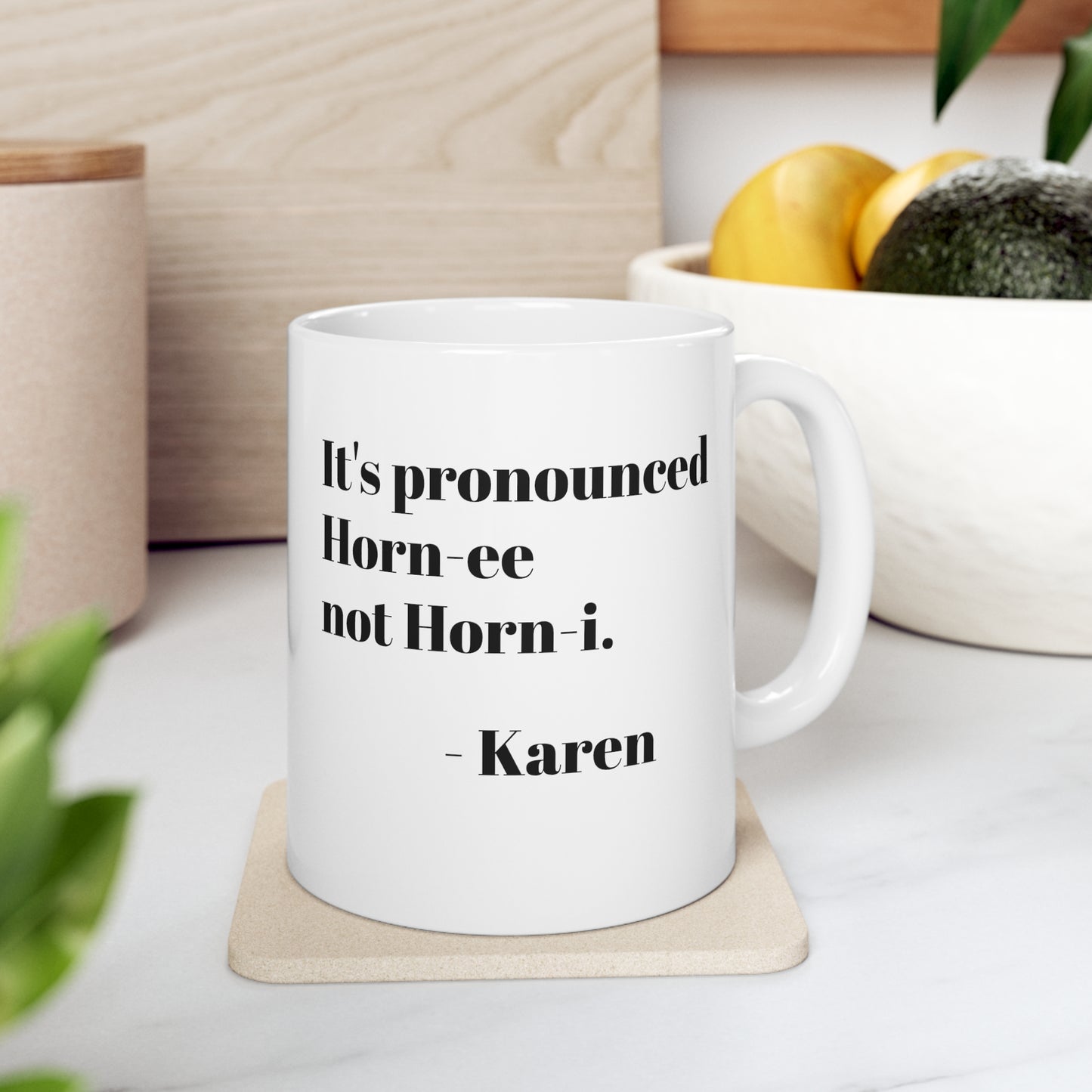 Karen Horney Ceramic Mug 11oz