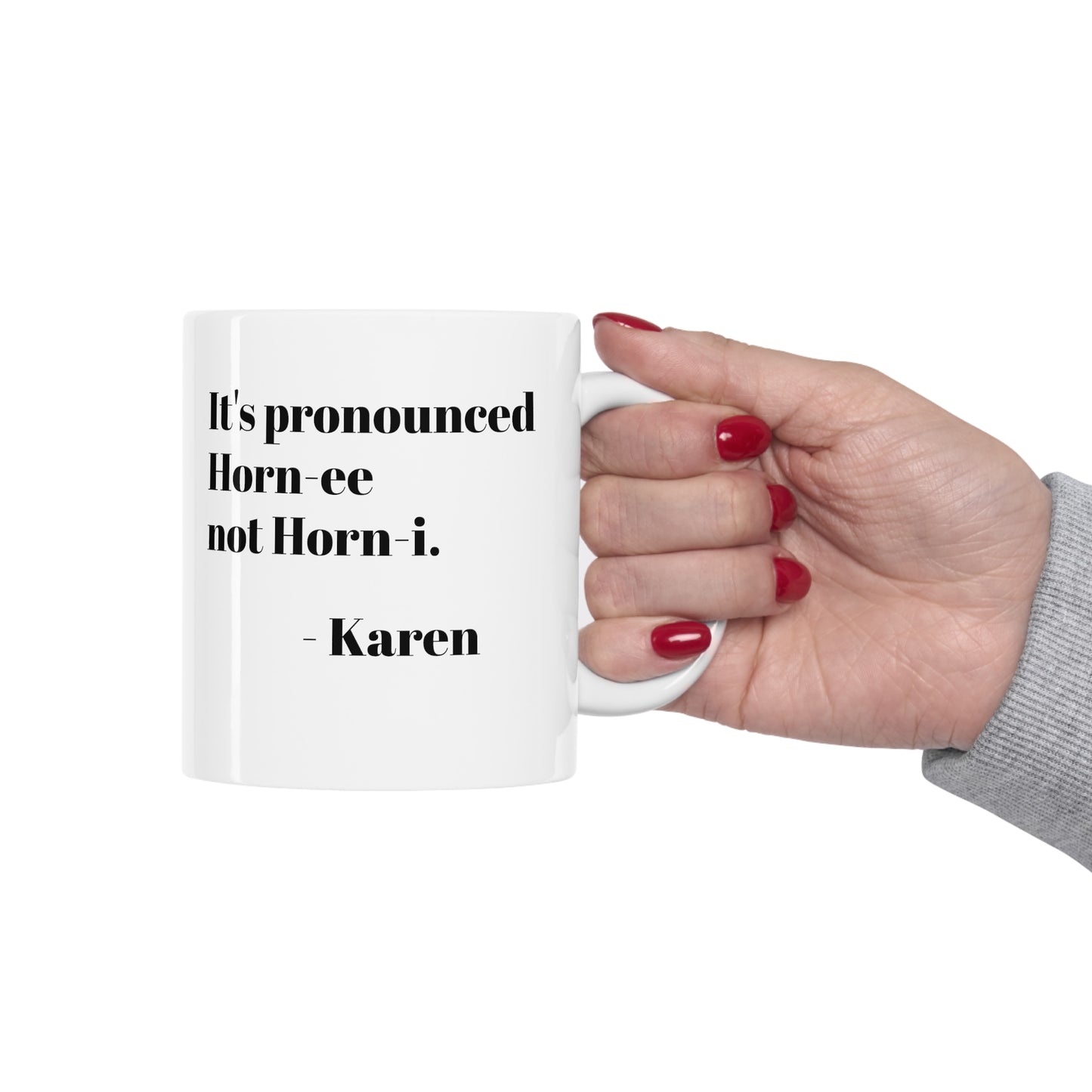 Karen Horney Ceramic Mug 11oz
