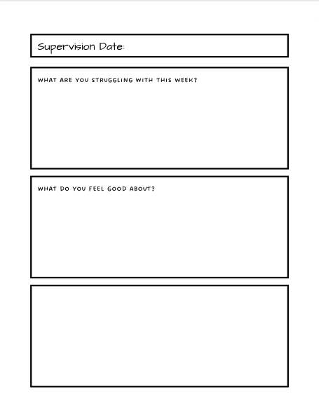 Enhance Your Supervision Process: Download PDFs for Structured Clinical Goal Documentation in Social Work