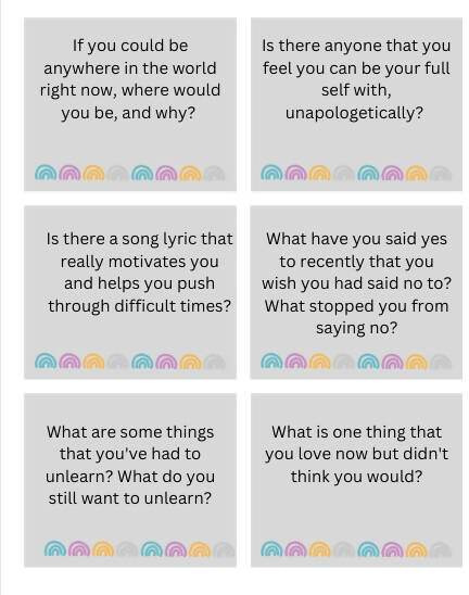 Therapy prompts