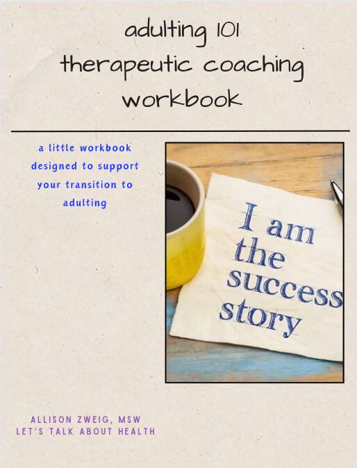 Unlock Your Potential with Adulting 101 Coaching & Therapy Support - Printable PDF