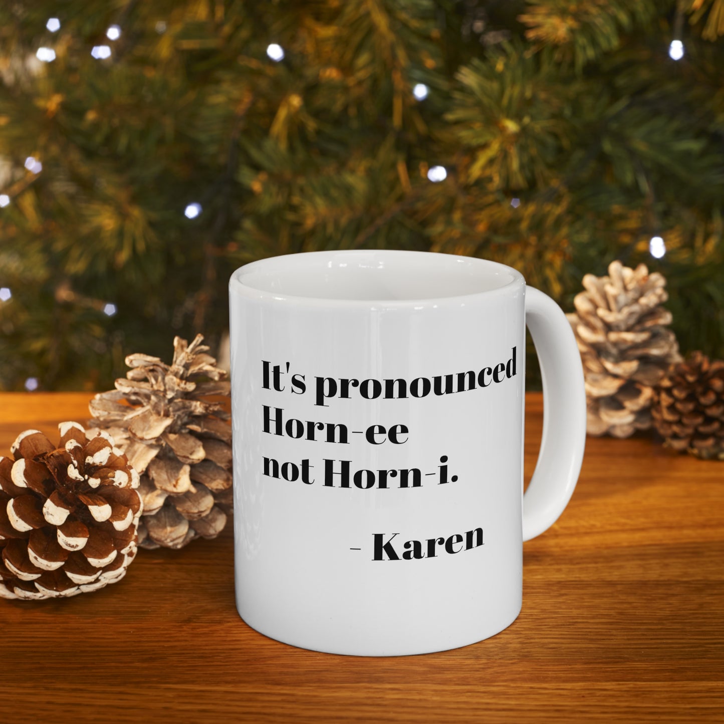 Karen Horney Ceramic Mug 11oz