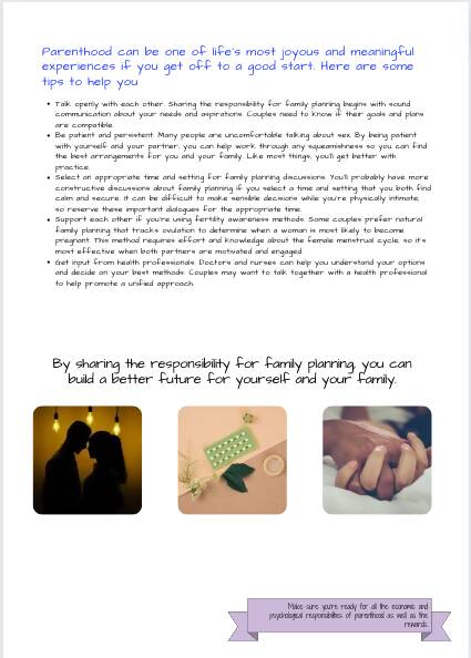 Comprehensive Family Planning Therapy Counseling PDF Guide: Empowerment & Support for Working Together