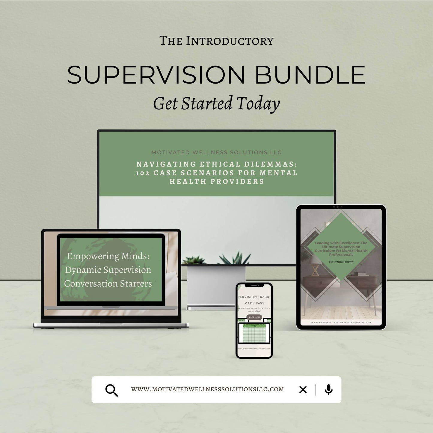 Welcome to the Introductory Supervision Bundle for Mental Health Professionals