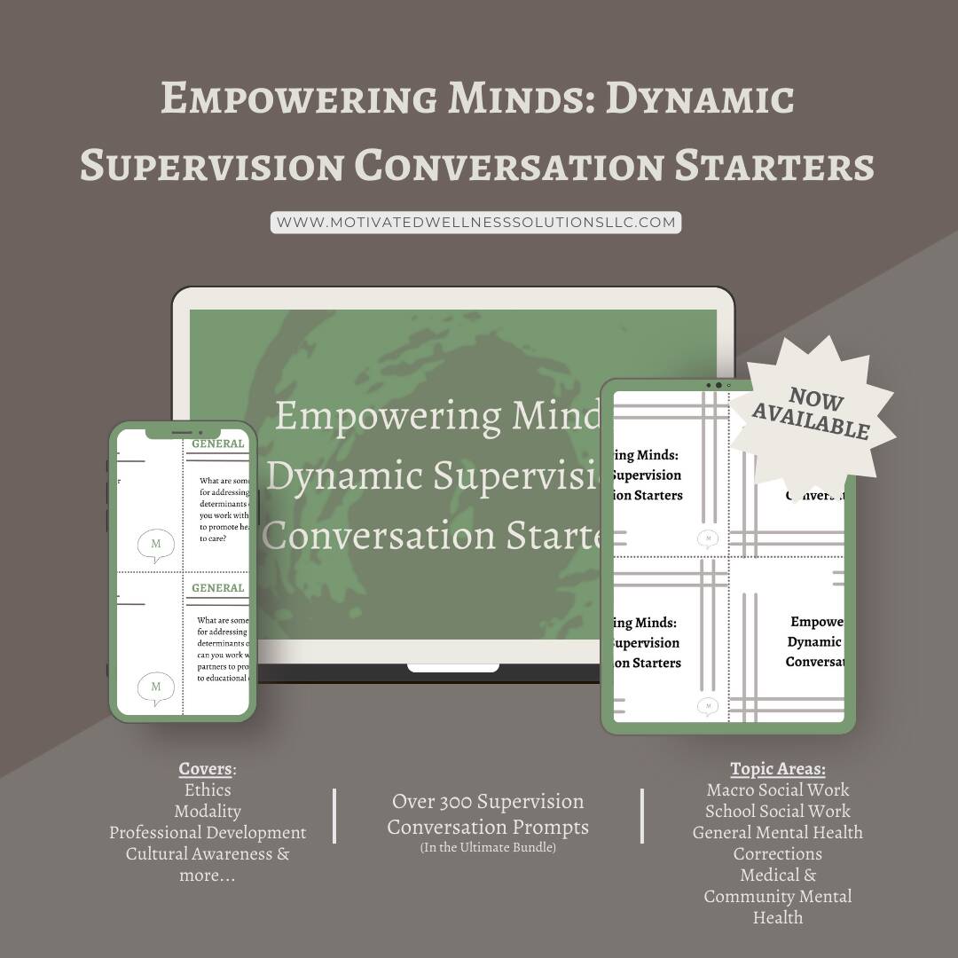Complete Bundle - Empowering Minds: Dynamic Supervision Conversation Starters