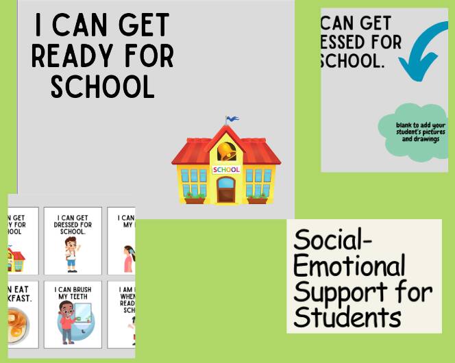 Social Emotional Support for School Readiness: Boost Confidence & Resilience | Printable PDF Workbook | Develop Emotional Intelligence