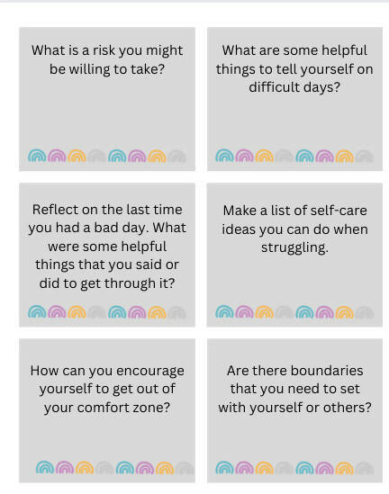 Therapy prompts